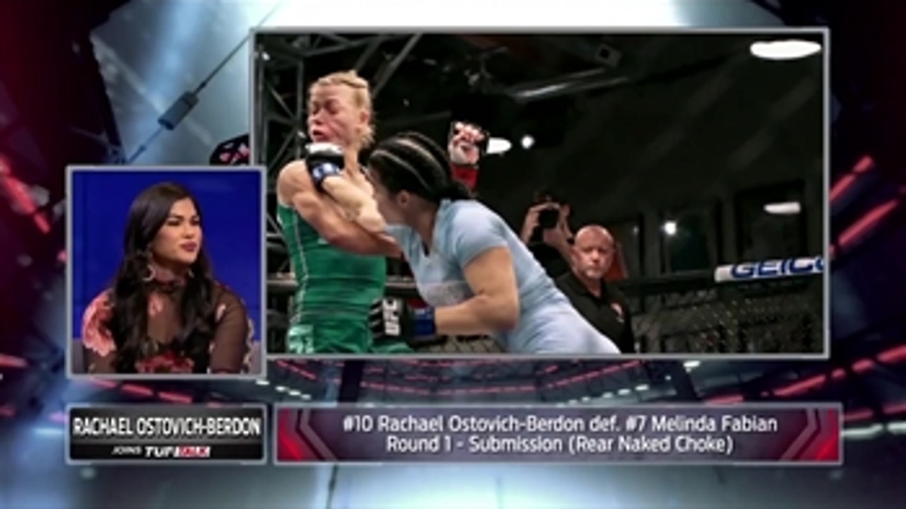 Rachael Ostovich-Berdon breaks down her victory over Melinda Fabian ' TUF Talk