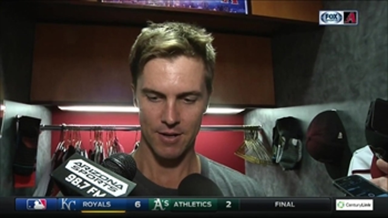 Greinke: "I made a lot of good pitches today."