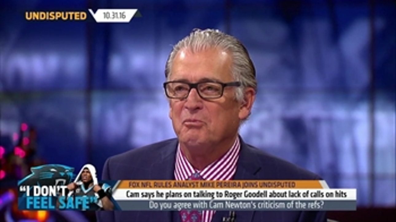 Mike Pereira on Cam Newton's 'consistency of whining' ' UNDISPUTED