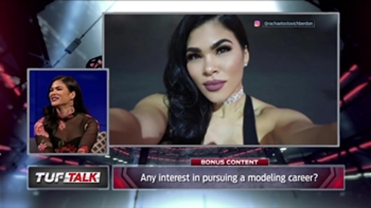 Rachael Ostovich-Berdon talks about a potential modeling career.' TUF Talk