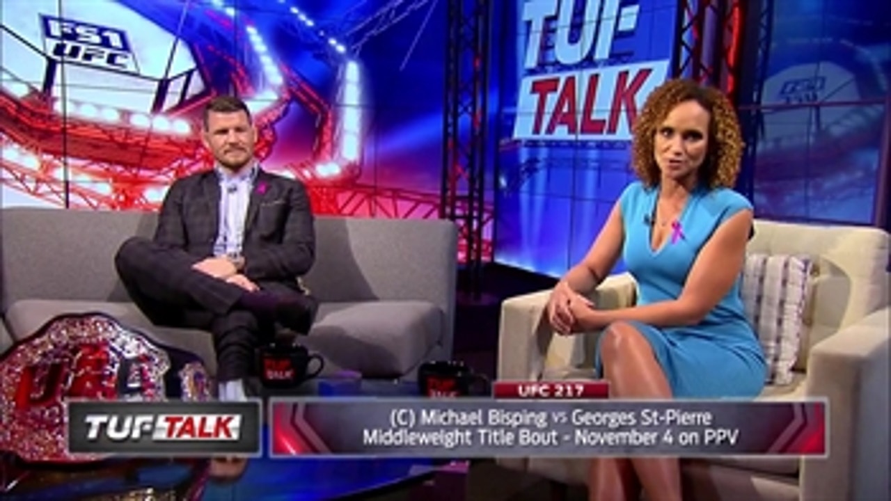 Michael Bisping talks about his upcoming fight with Georges St-Pierre ' TUF Talk