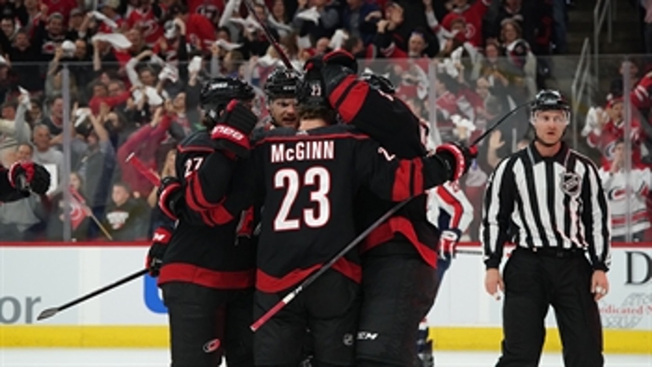 Hurricanes rout defending champion Capitals as playoff hockey returns to Raleigh