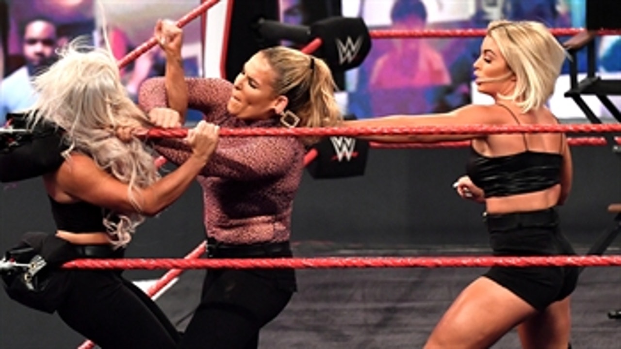 Mandy Rose & Dana Brooke throw down with Natalya & Lana: Raw, Oct. 12, 2020