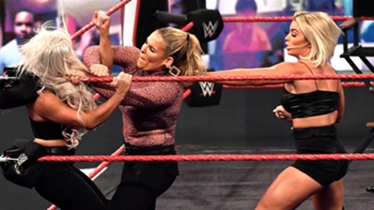 Mandy Rose & Dana Brooke throw down with Natalya & Lana: Raw, Oct. 12, 2020