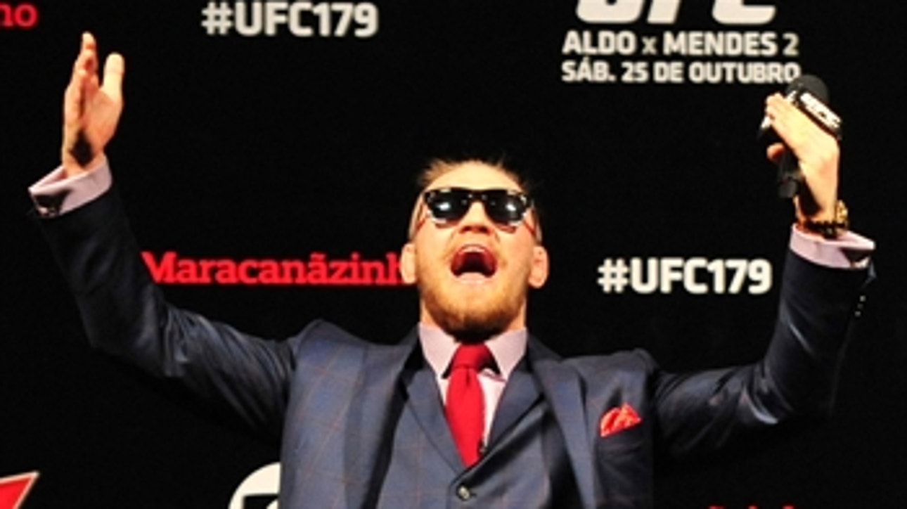 Skip Bayless reacts to Conor McGregor's bus incident at the Barclays Center