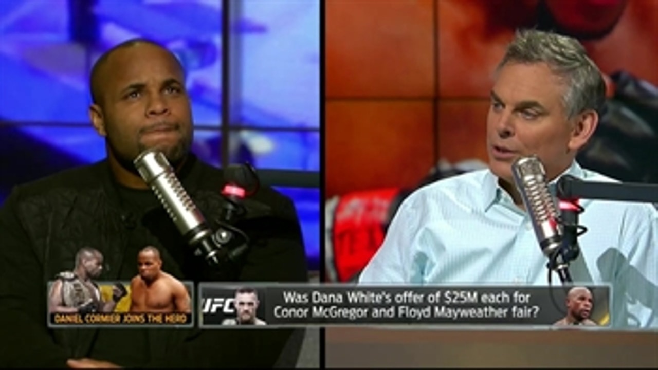 Cormier: Mayweather should earn more than McGregor in boxing match | THE HERD