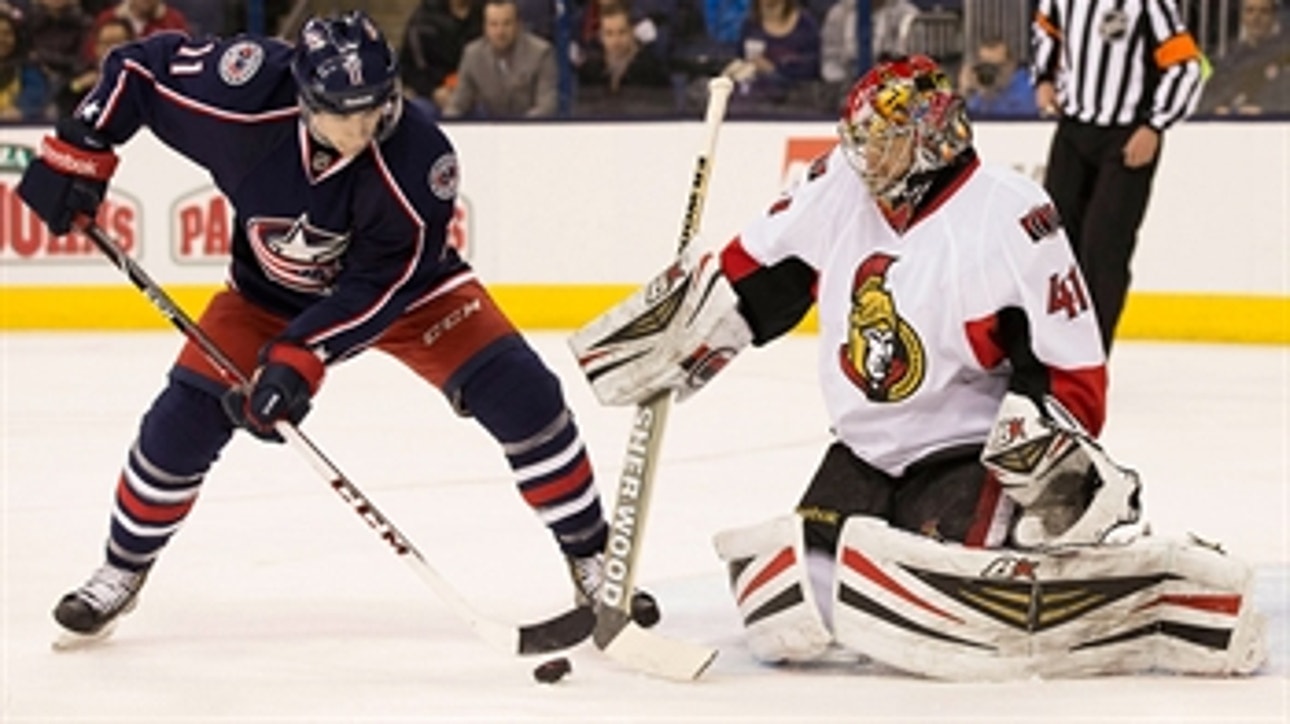 Blue Jackets can't overcome Sens' late goal