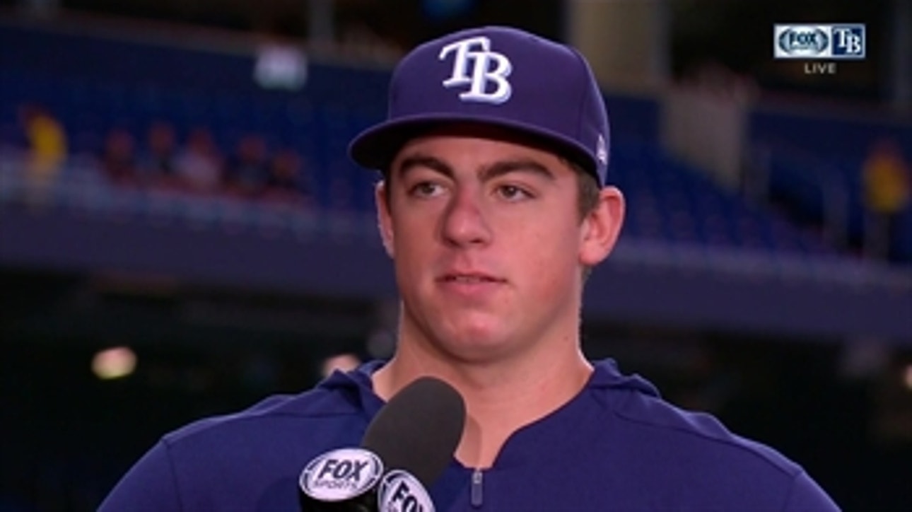 Brendan McKay recaps his major league debut after RaysÃ¢â¬â¢ 5-2 win
