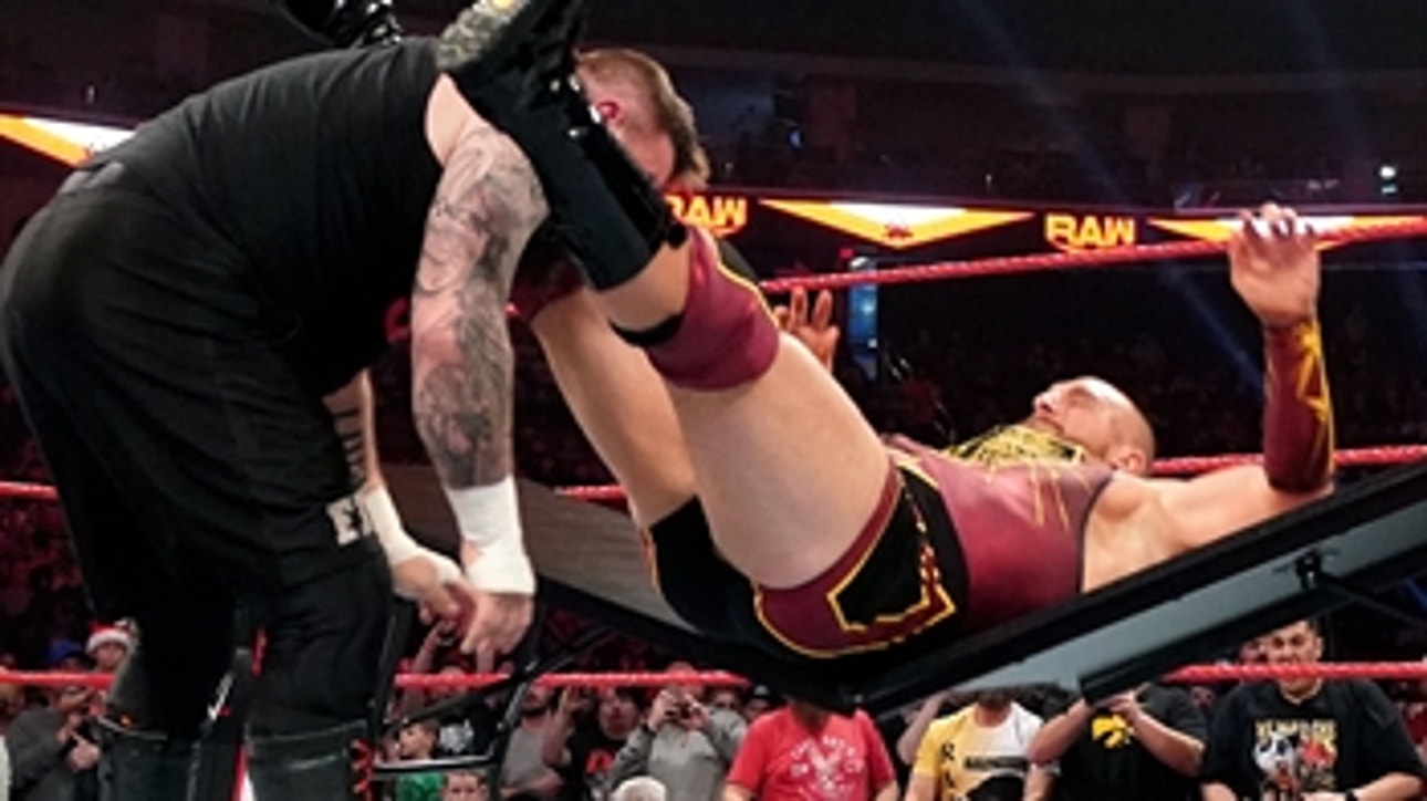 Kevin Owens vs. Mojo Rawley - No Disqualification Match: Raw, Dec. 23, 2019
