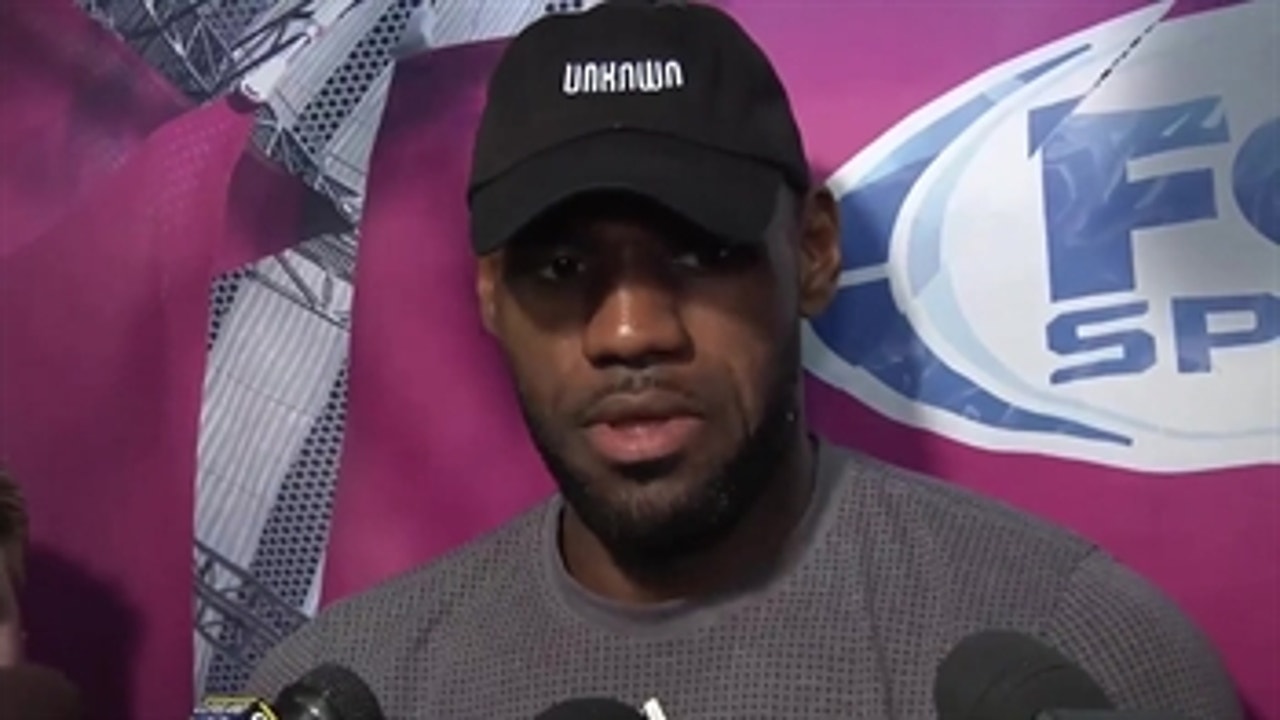 LeBron has no opinion on Draymond Green's kick to the groin