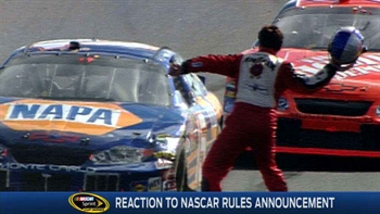 NASCAR Drivers React to New On-Track Incident Rules