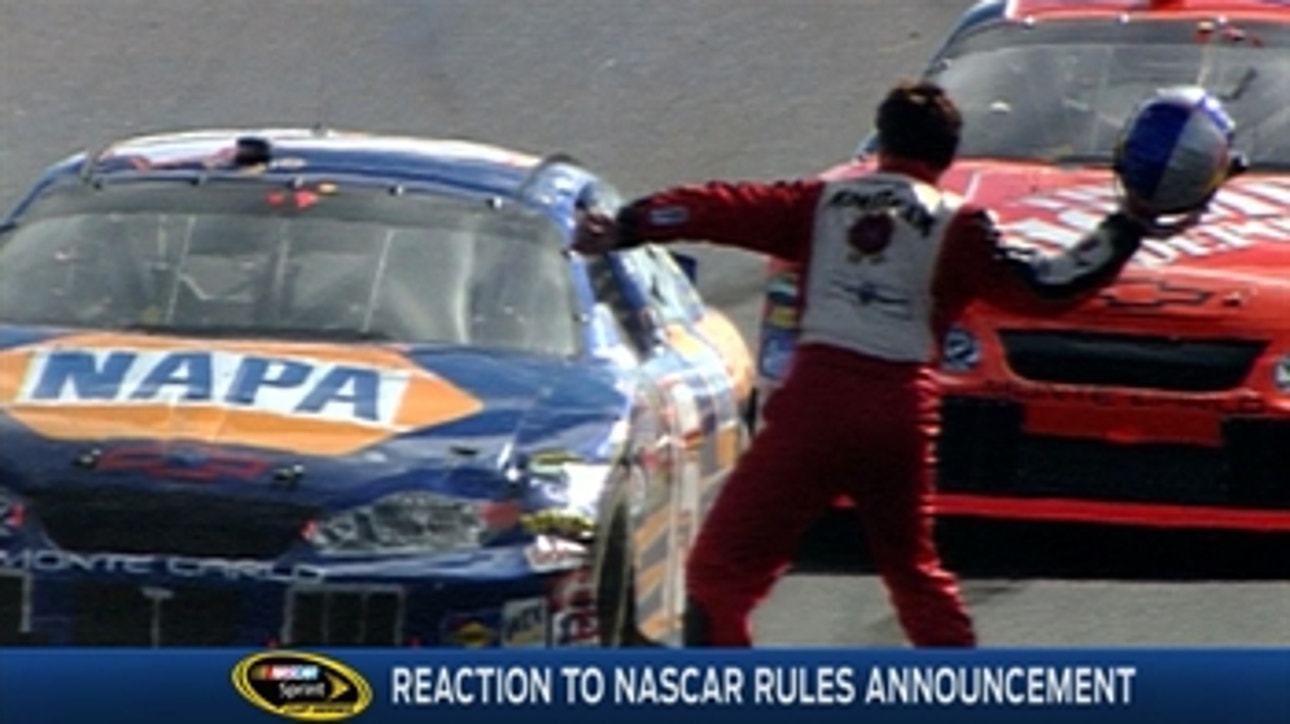 NASCAR Drivers React to New On-Track Incident Rules