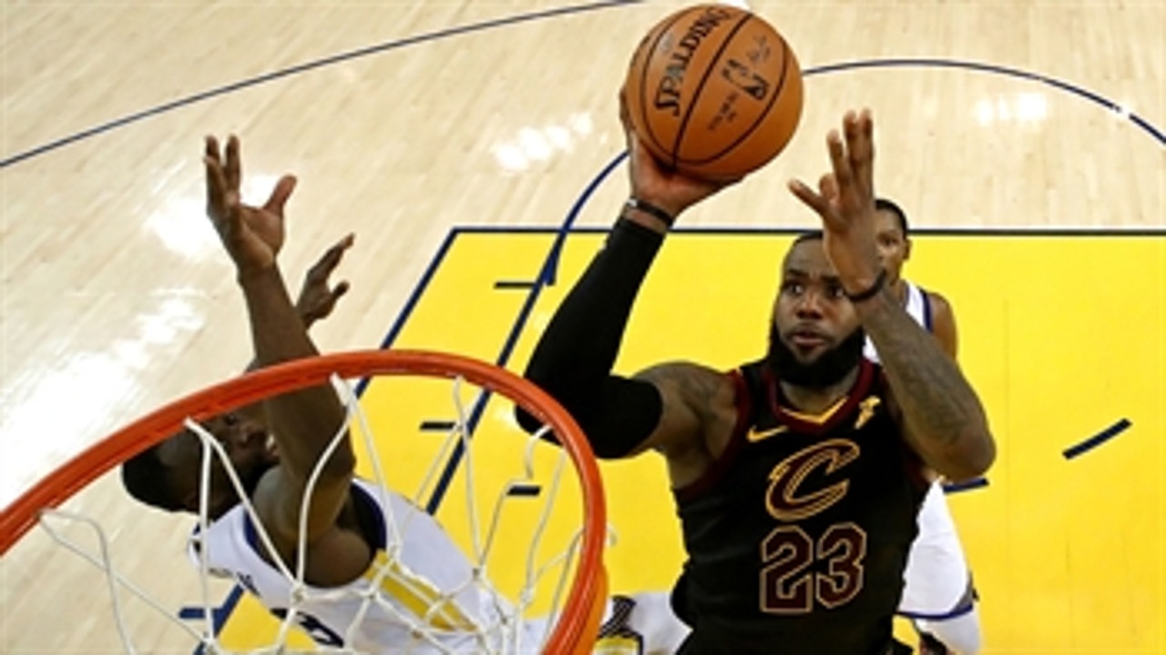 Skip Bayless grades LeBron James' Game 1 performance in NBA Finals