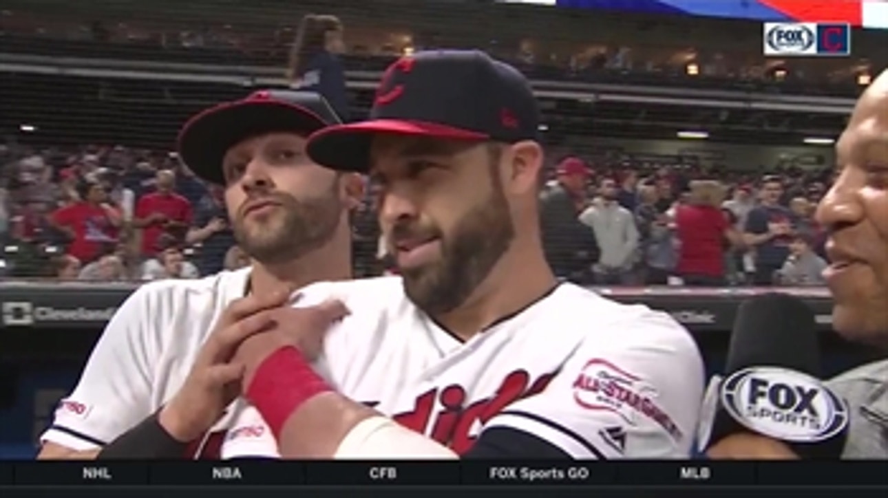 Tyler Naquin and Jason Kipnis were the heroes of the game against Detroit
