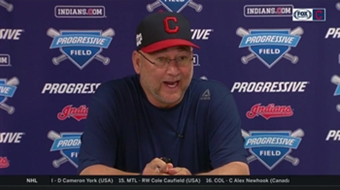 Terry Francona credits Tyler Naquin's defense for win over Detroit