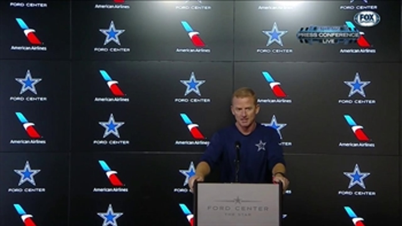 Jason Garrett: 'There were some contested throws and catches we simply didn't make' ' Cowboys Press Conference