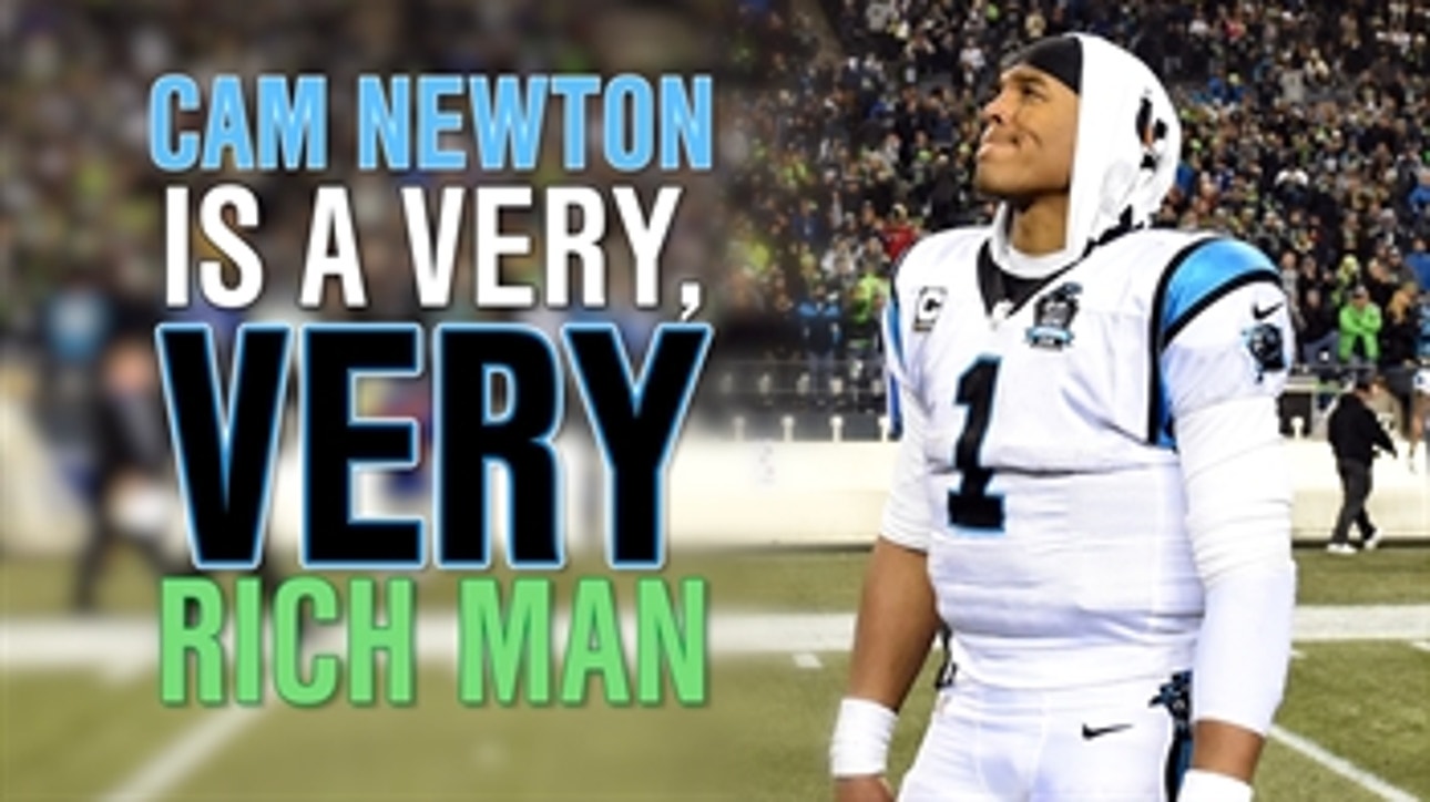 Cam Newton will be the second-highest paid player in the NFL in 2015