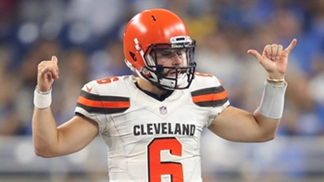 Colin Cowherd: Baker Mayfield looked great last night against 'a bunch of UPS drivers'