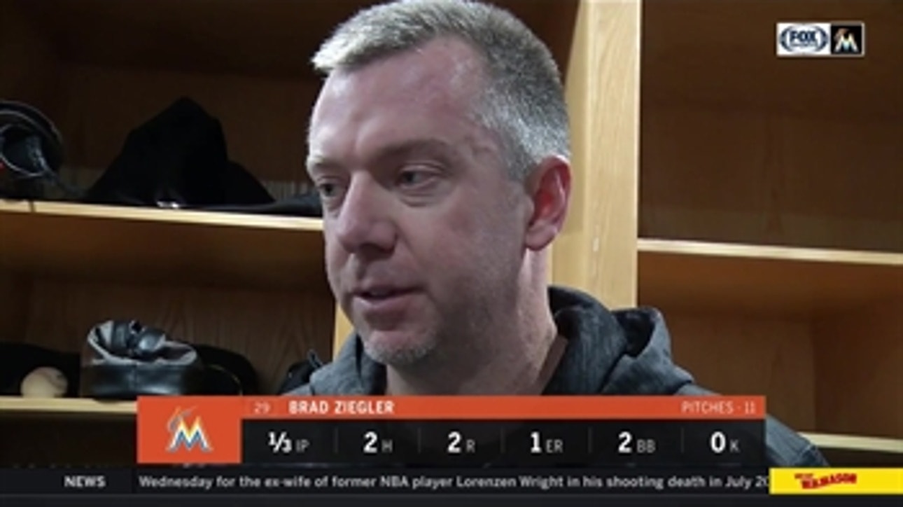 Brad Ziegler: I know I’m not executing pitches