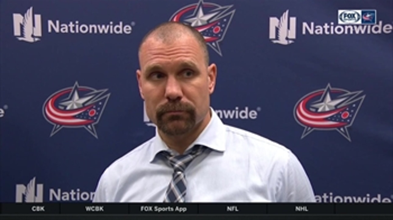 Brad Larsen breaks down the Blue Jackets' 3-0 win over New Jersey