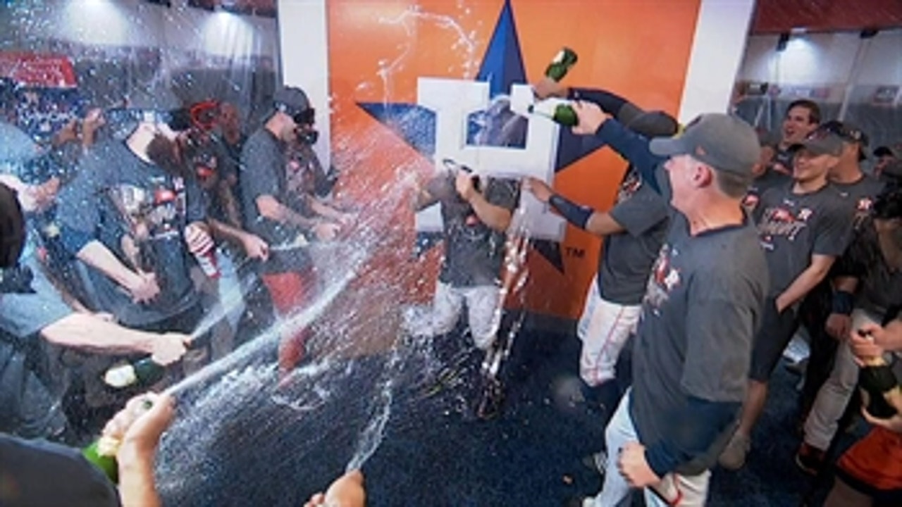FOX MLB Crew reacts to Houston's locker room celebration