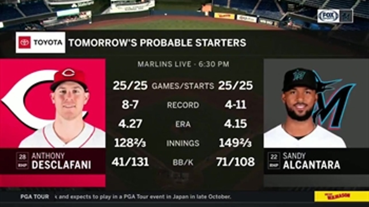 Marlins seek revenge in Game 3 against Reds at home