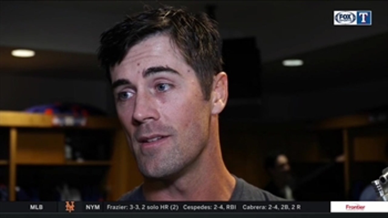 Cole Hamels on his performance Friday night vs. Astros