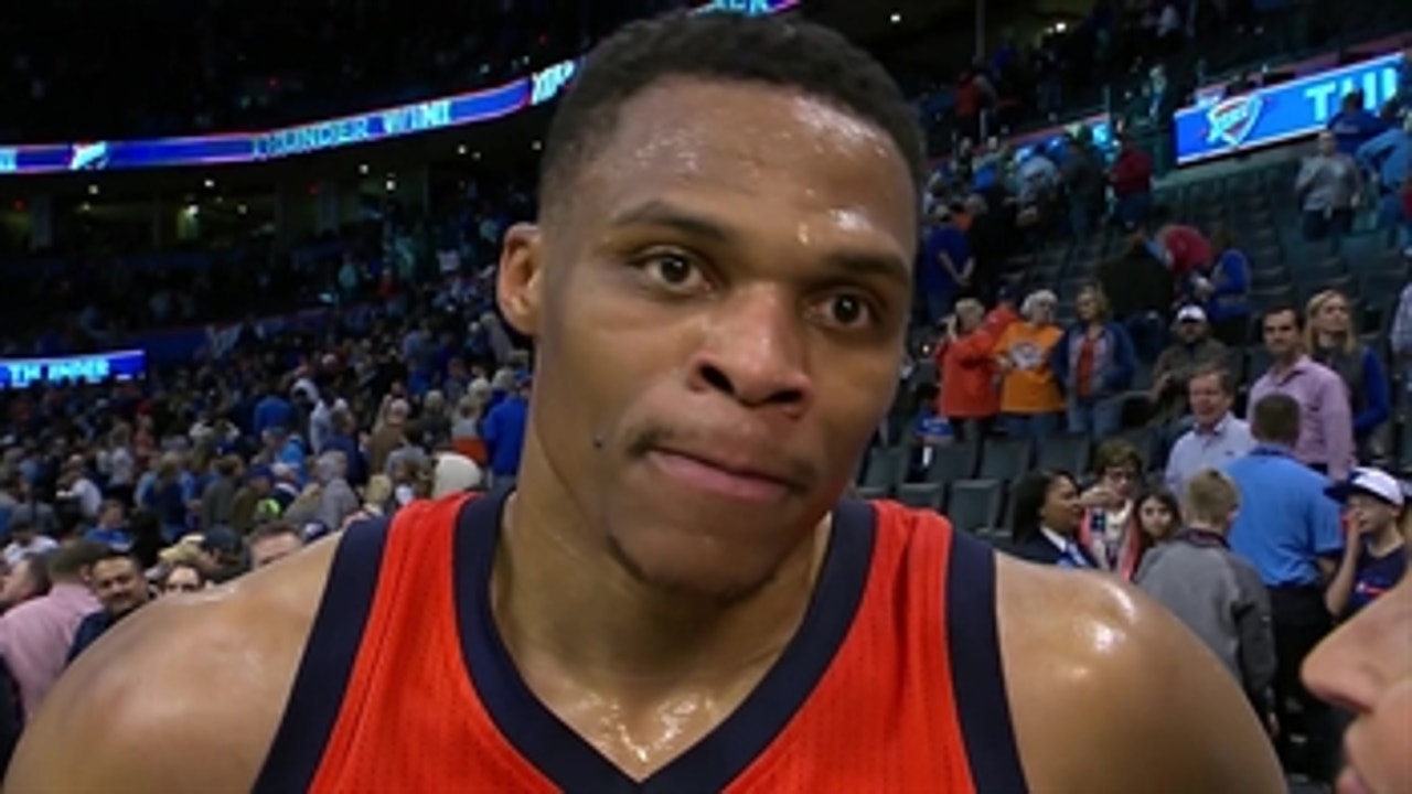 Russell Westbrook on slowing down Pelicans in win