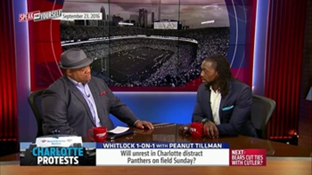Whitlock 1-on-1: Charles Tillman thinks the Charlotte protests will pull the Panthers together
