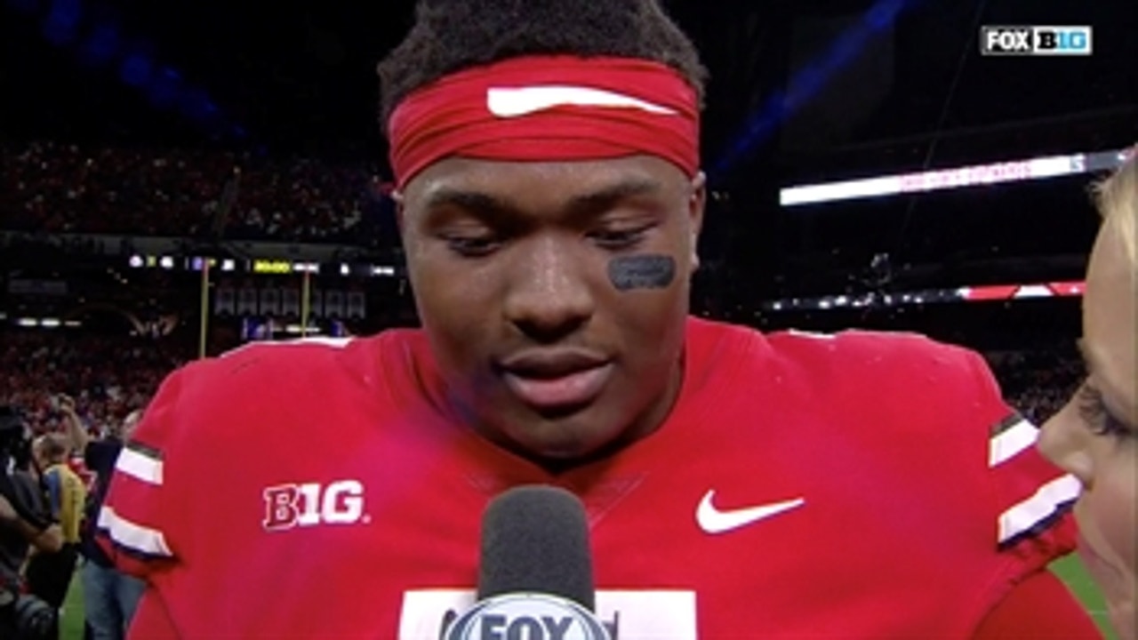 Dwayne Haskins tells Jenny Taft he'll 'put on a show' if OSU makes the College Football Playoff