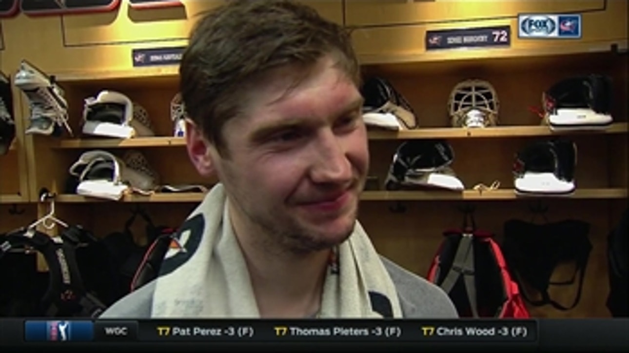 Success isn't getting to Sergei Bobrovsky's head