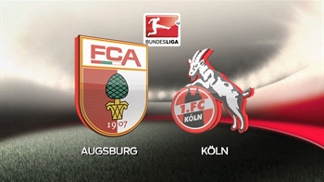 FC Augsburg vs. FC Koln ' 2015-16 Bundesliga Highlights