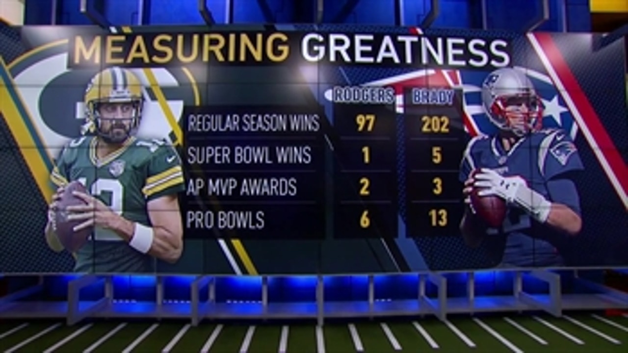 Tom Brady or Aaron Rodgers? The NFL Kickoff crew debates who's the GOAT