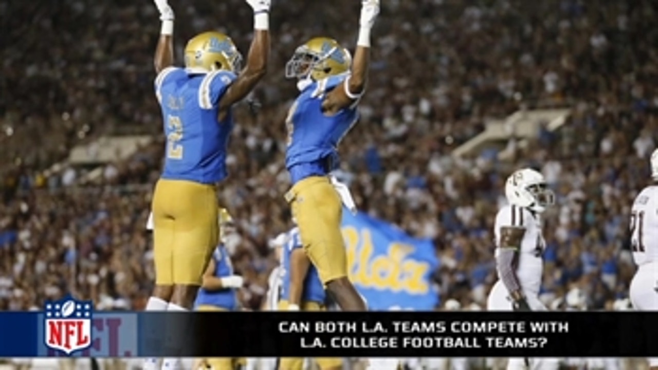 Can the Rams and Chargers compete with UCLA and USC in LA?