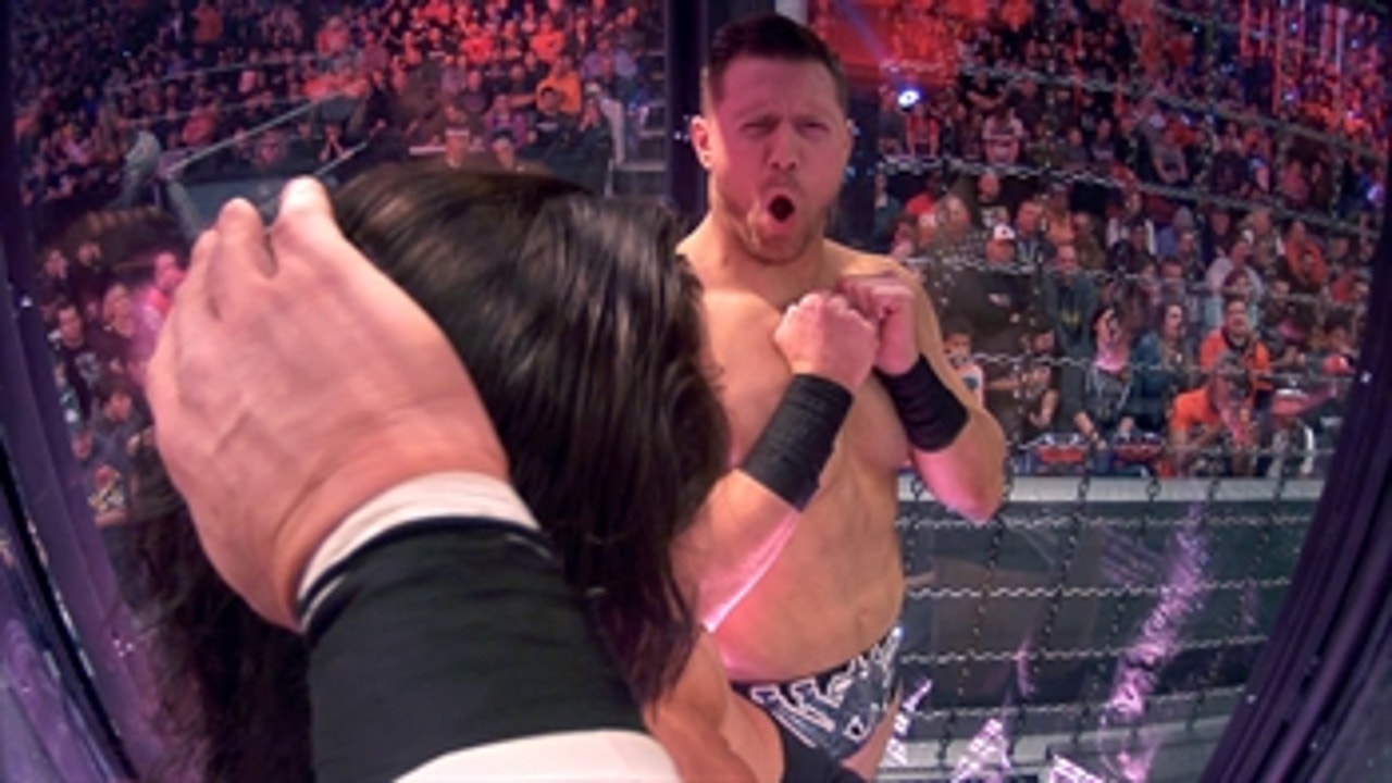 See upclose footage of Superstar reactions inside this year's Elimination Chamber Match