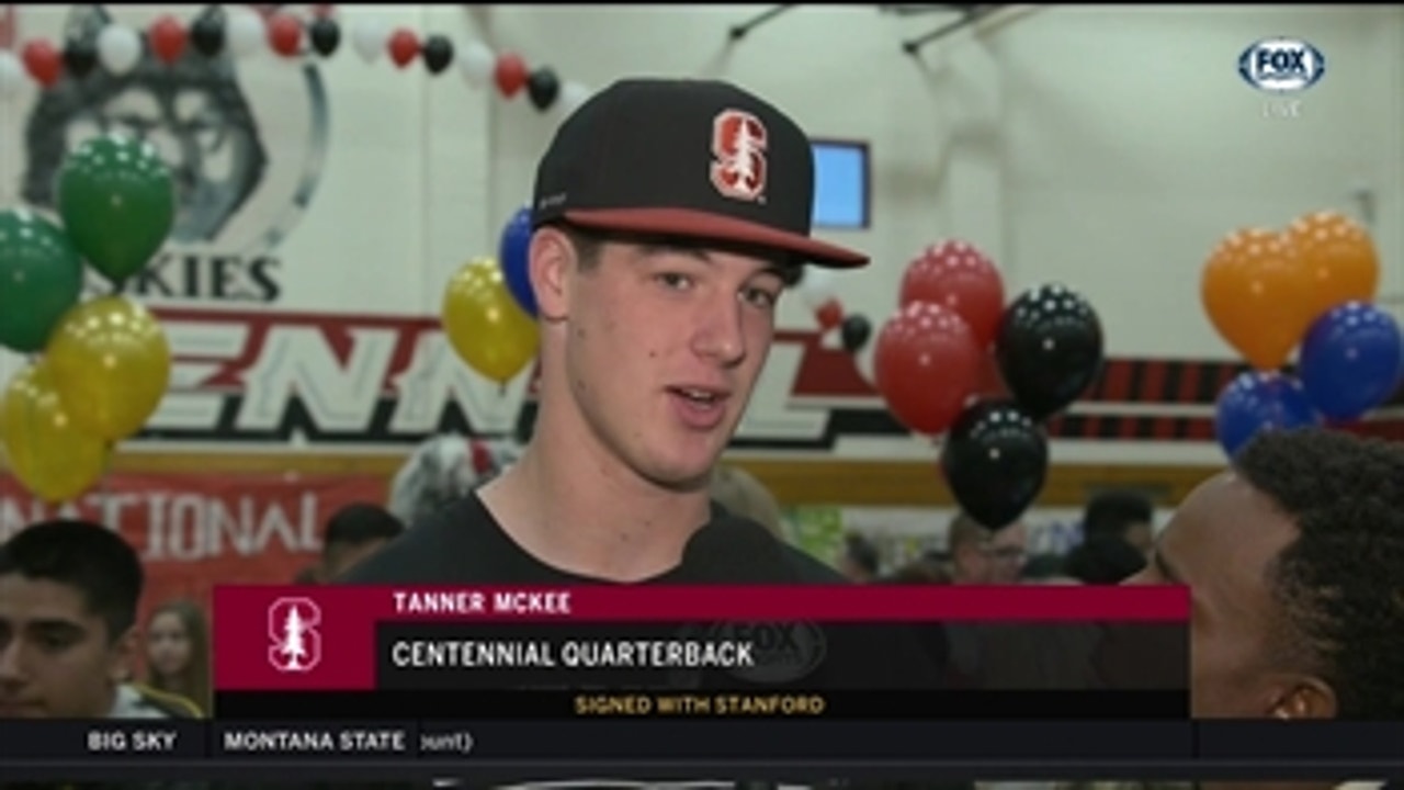 National Signing Day: Tanner McKee, QB, Stanford (Centennial)