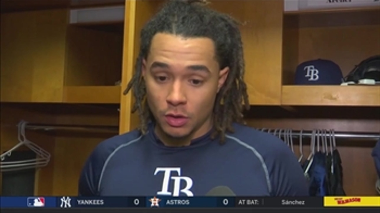 Chris Archer assesses his start Tuesday night in Detroit