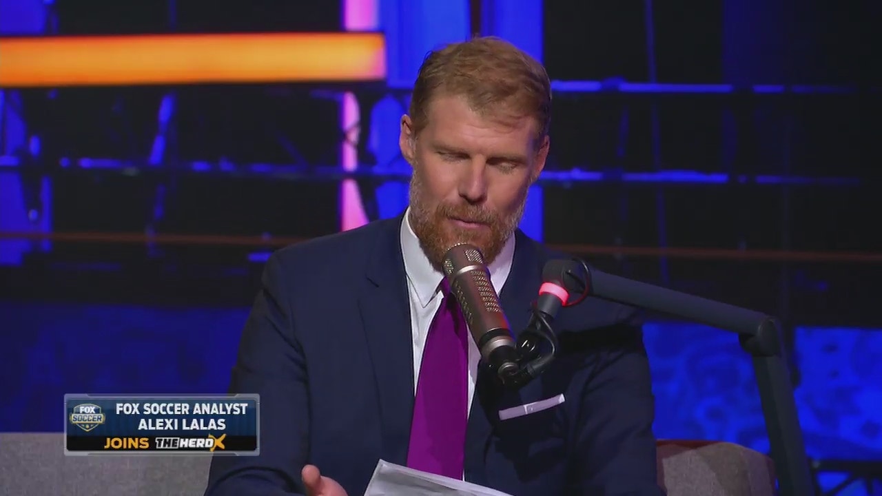 Alexi Lalas joins Colin Cowherd to react to the 2018 World Cup Draw ' THE HERD