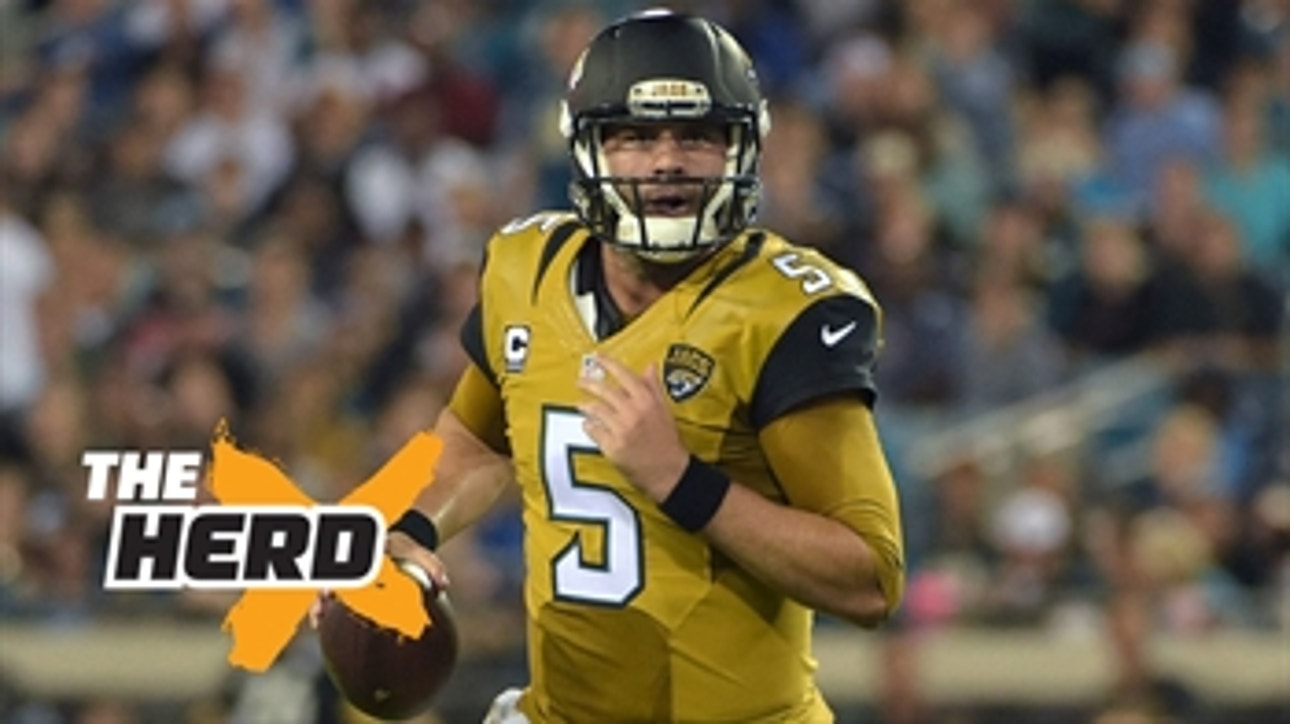 Colin was hypnotized by the Jaguars' 'cat vomit' uniforms - 'The Herd'