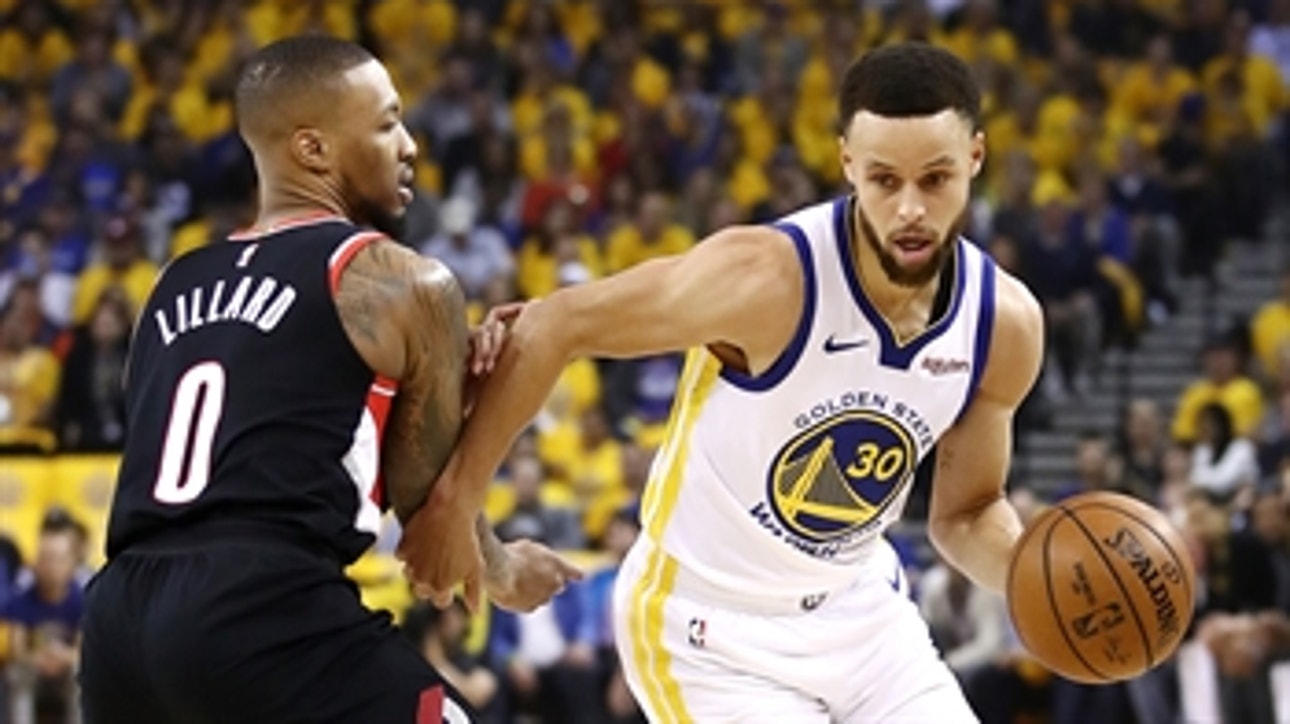 Nick Wright believes Portland needs to adjust their defense in Game 2 against Golden State