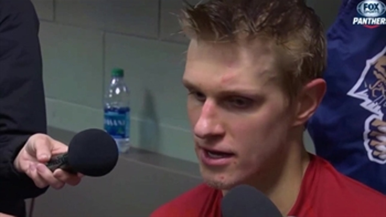 Nick Bjugstad: 'We can't give up a breakaway like that'