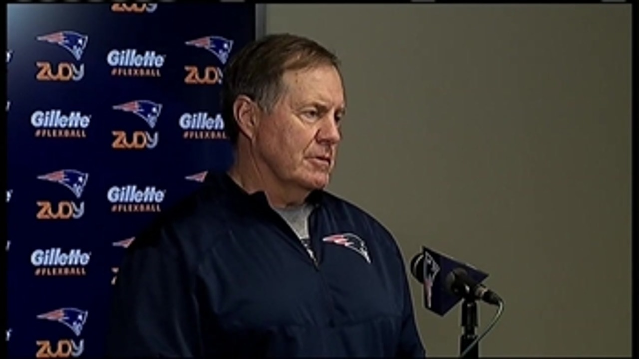 Bill Belichick evasive with questions about Tom Brady's suspension