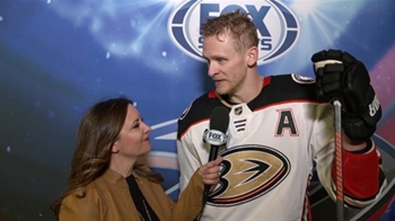 Corey Perry on his game-winning shootout goal