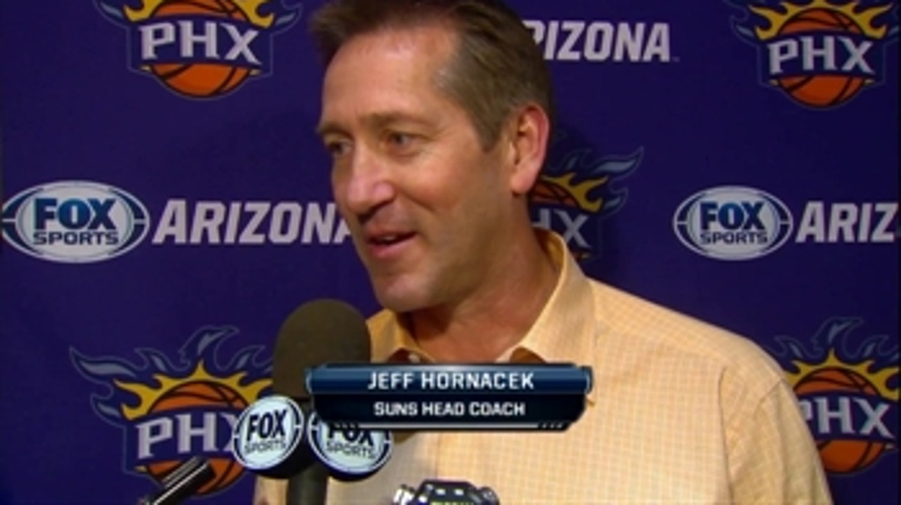 Hornacek: 'It's good to get another win'