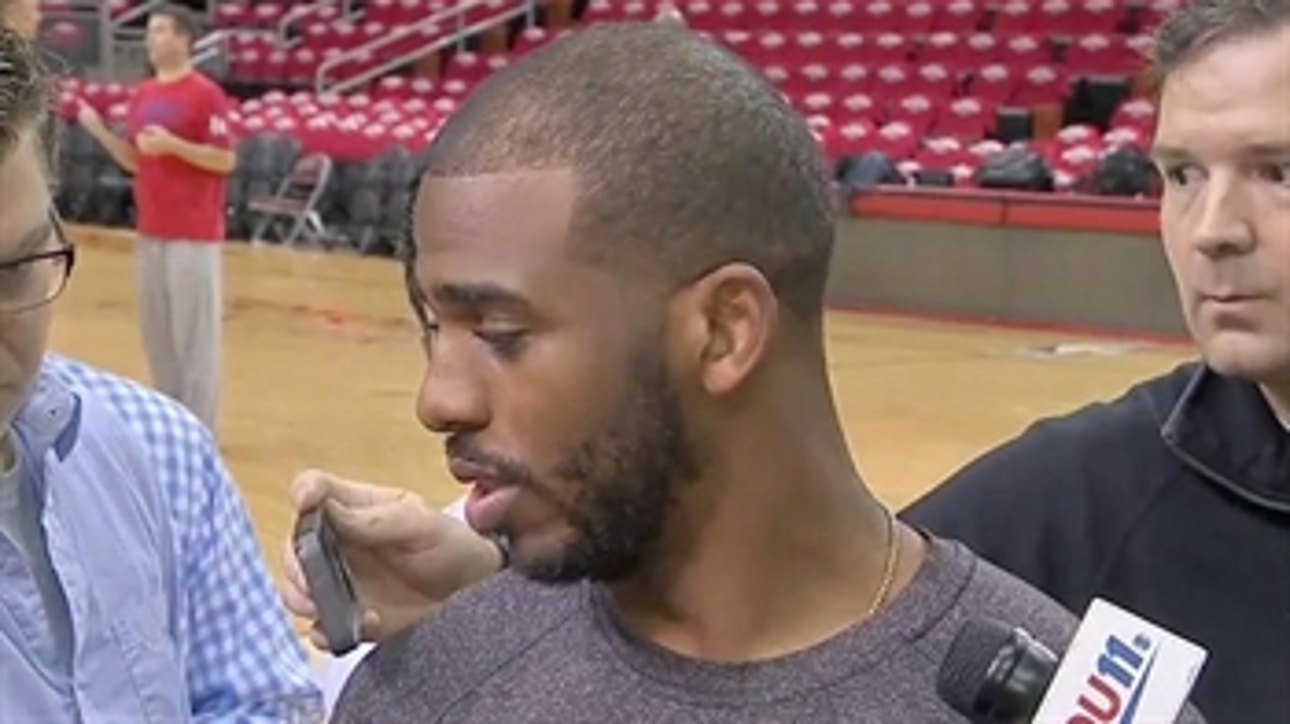 Chris Paul on when he'll be back in Clippers lineup