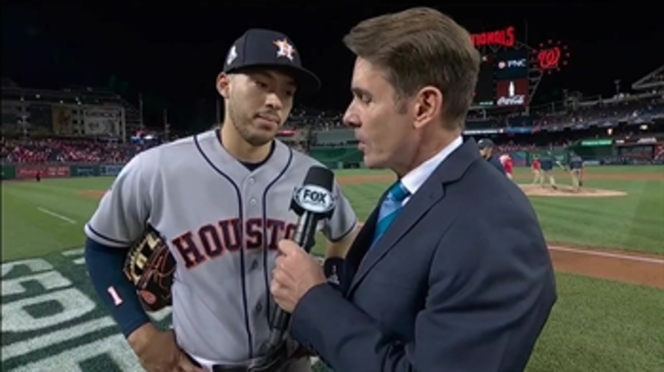 Carlos Correa: 'This is Astros baseball, this is what we do'