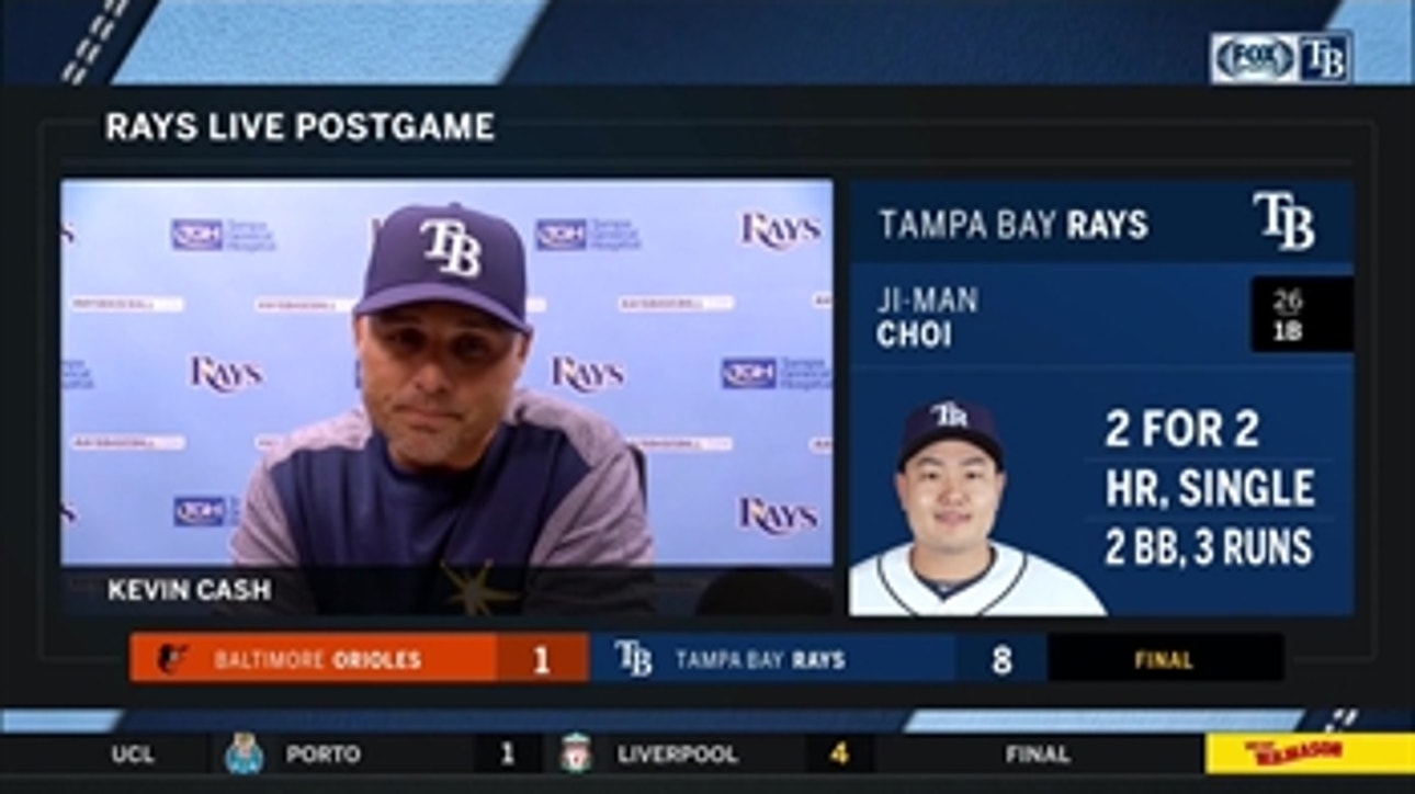 Kevin Cash on importance of Tommy Pham, Rays' hot bats after 8-1 win over Baltimore
