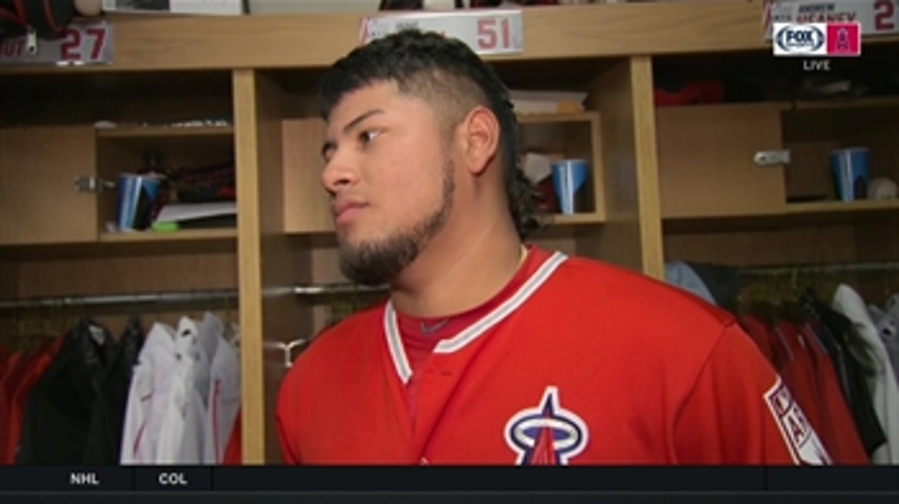 Angels RHP Jaime Barria talks about building confidence on mound during Spring Training