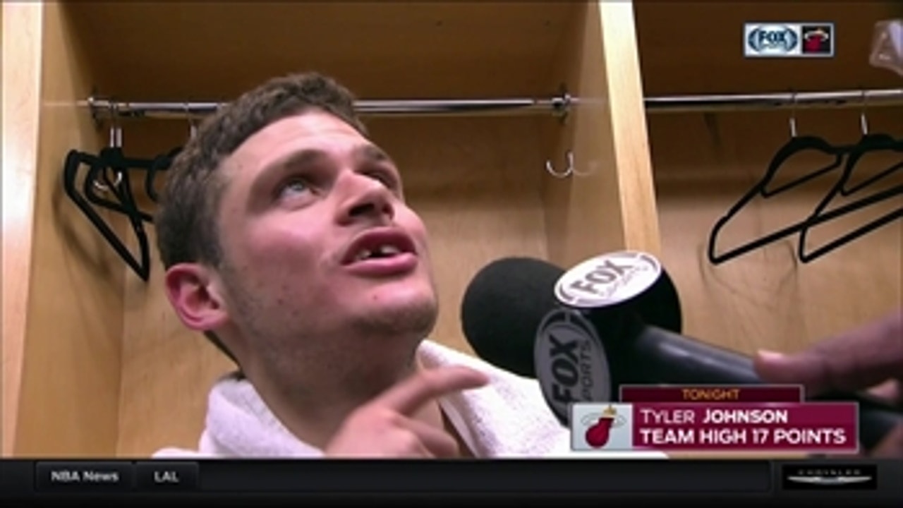 Tyler Johnson on losing a tooth: Maybe I'm not supposed to have teeth