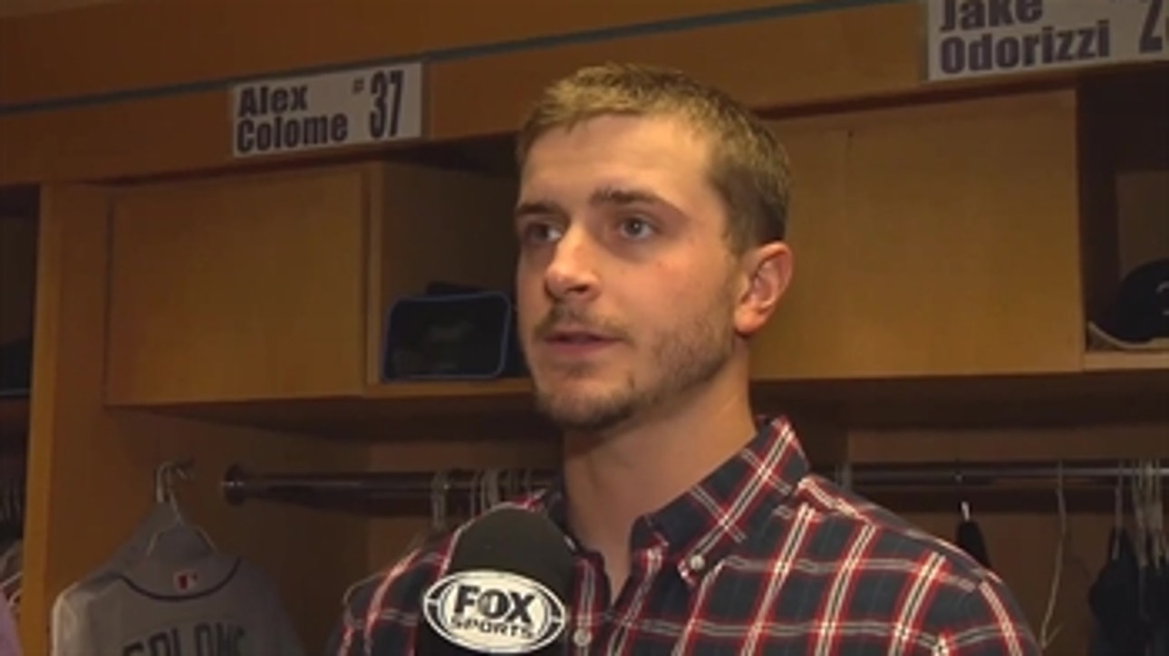 Jake Odorizzi on Forsythe: Right guy in the right spot